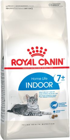 Royal Canin Indoor 7+ для пожилых кошек старше 7 лет живущих дома (0,4 кг)