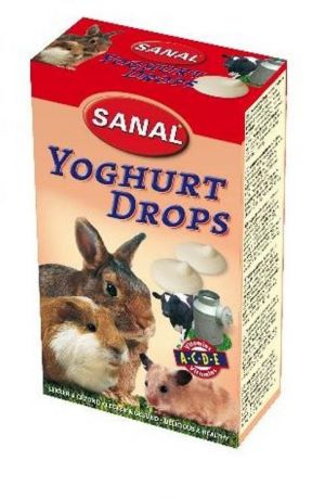 Sanal Yoghurt Drops – Санал лакомство-дропсы для грызунов «Йогурт» (45 таблеток)