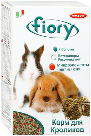 Fiory Pellettato корм-гранулы для кроликов (850 гр)