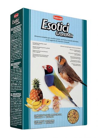 Padovan Grandmix Esotici — Падован корм для экзотических птиц (400 гр)