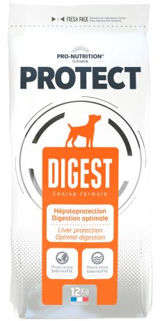 Flatazor Protect Digest для взрослых собак всех пород при аллергии (12 кг)