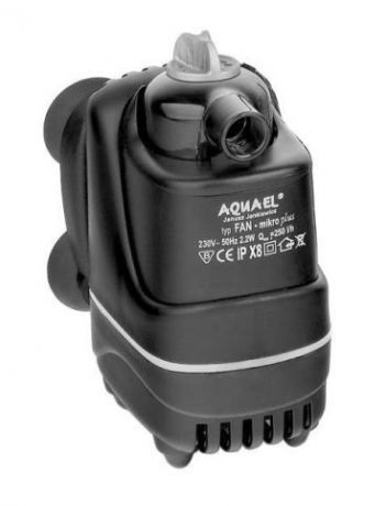 Внутренний фильтр Aquael Fan Micro Plus, 250 л/ч, для аквариумов объемом до 30 л (1 шт)