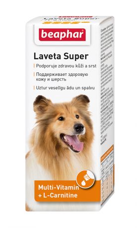 Beaphar Laveta Super For Dogs – Беафар витаминный комплекс для собак для кожи и шерсти (50 мл)