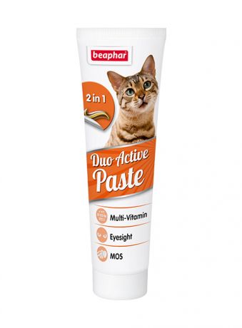 Beaphar Duo Active Pasta – Беафар витаминная паста для кошек двойного действия (100 гр)