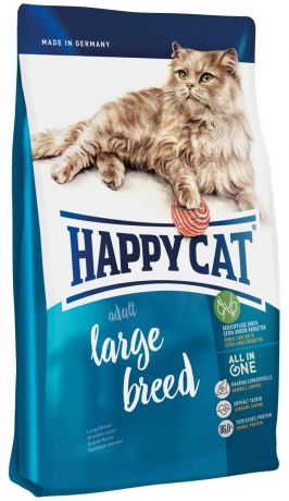 Happy Cat Supreme Fit & Well Adult Large Breed для взрослых кошек крупных пород (0,3 кг)