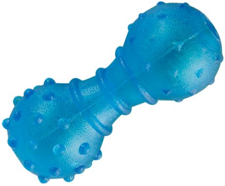 Triol игрушка для собак «Гантель» из термопластичной резины, 11,4 см (1 шт)