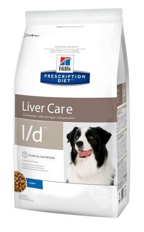 Hill's Prescription Diet L/d для взрослых собак при заболеваниях печени (5 кг)
