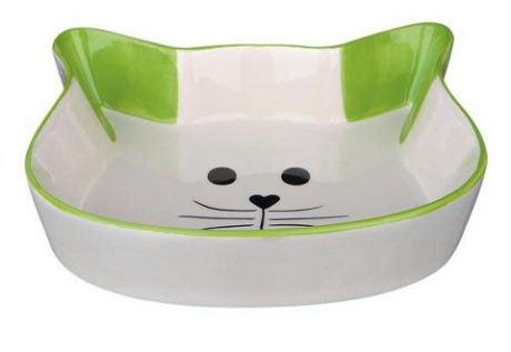 Trixie миска керамическая для кошек «cat Face» (0,25 л)
