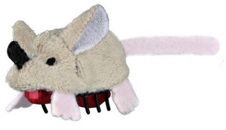 Trixie игрушка для кошек «Бегающая мышь», 5,5 см (1 шт)