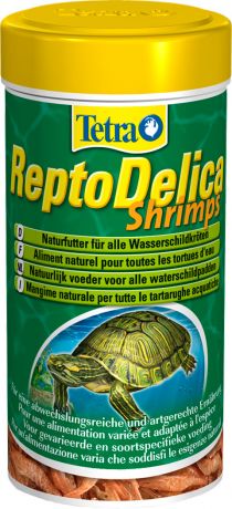Tetra Reptodelica Shrimps – Тетра корм-лакомство для всех видов черепах Креветки (1 л)