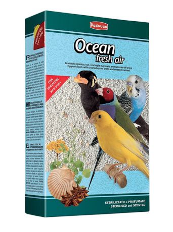Padovan Ocean Fresh Air – Падован био-песок для декоративных птиц (5 кг)
