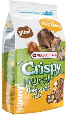 Versele-laga Crispy Muesli Hamster & Co – Верселе Лага корм для хомяков с витамином е (400 гр)