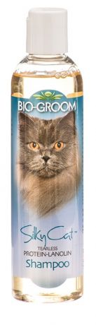 Bio-groom Silky Cat Shampoo – Био-грум шампунь-кондиционер для кошек (236 мл)