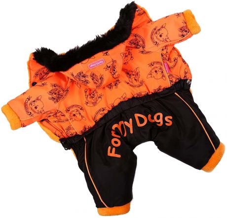 For My Dogs комбинезон для собак оранжевый для девочек Fw277-2015 F (8)