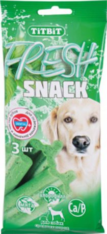 Лакомство Tit Bit Fresh Snack для собак средних пород жевательные снеки для зубов (3 шт) (1 шт)