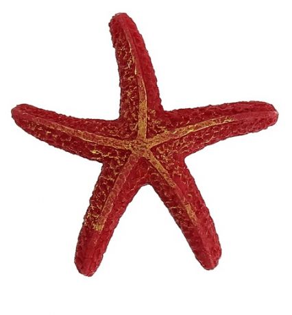 Декорация для аквариума Морская звезда пластиковая, 8 х 7,5 х 1,5 см, Prime (1 шт)