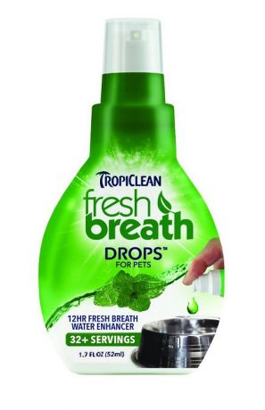 Tropiclean Fresh Breath Drops – Тропиклин Свежее дыхание капли для ухода за полостью рта (52 мл)