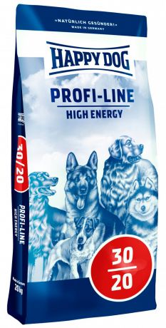 Happy Dog Profi-line High Energy 30/20 для активных взрослых собак всех пород (20 кг)