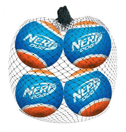 Nerf мячи теннисные для бластера, 6 см (уп. 4 шт) (1 шт)