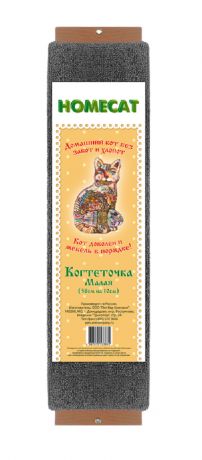 Homecat когтеточка ковровая с кошачьей мятой малая 58 х 10 см (1 шт)