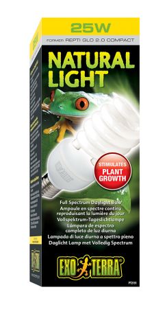 Ультрафиолетовая лампа Exo Terra Natural Light (Repti Glo 2.0) Compact (25 Вт)