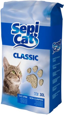 Sepi Cat Natural наполнитель впитывающий для туалета кошек Натуральный (10 кг)