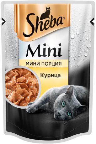 Sheba Mini порция для взрослых кошек с курицей 50 гр (50 гр)