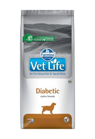 Farmina Vet Life Canin Diabetic для взрослых собак при сахарном диабете (2 кг)