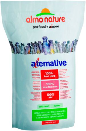 Almo Nature Alternative Fresh Lamb & Rice Xs-s 50 % мяса для взрослых собак маленьких пород с ягненком и рисом (3,75 кг)