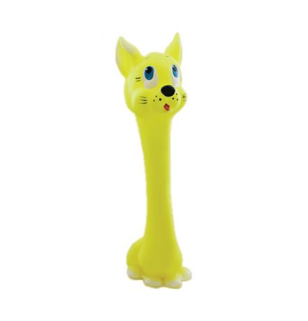 Игрушка для собак Гантель Кошка 20 см Зооник (1 шт)
