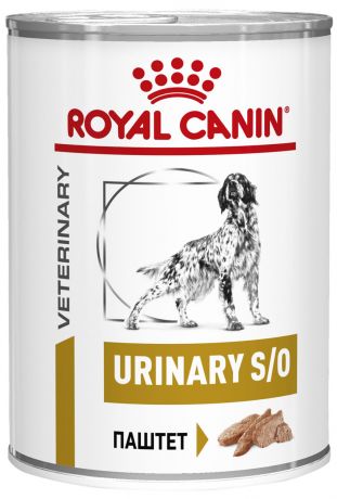 Royal Canin Urinary S/o для взрослых собак при мочекаменной болезни (410 гр х 12 шт)