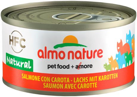 Almo Nature Cat Legend Hfc для взрослых кошек с лососем и морковью 70 гр (70 гр)