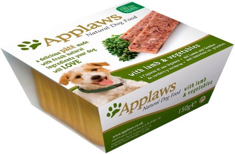 Applaws для взрослых собак паштет с ягненком и овощами 150 гр (150 гр)