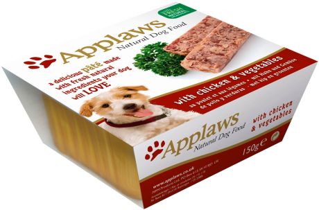 Applaws для взрослых собак паштет с курицей и овощами 150 гр (150 гр)