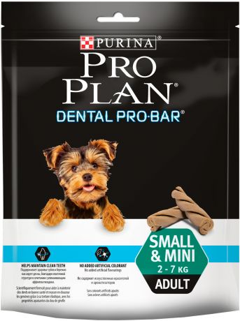 Лакомство Pro Plan Dental Pro Bar Small & Mini для собак маленьких пород для зубов (150 гр)