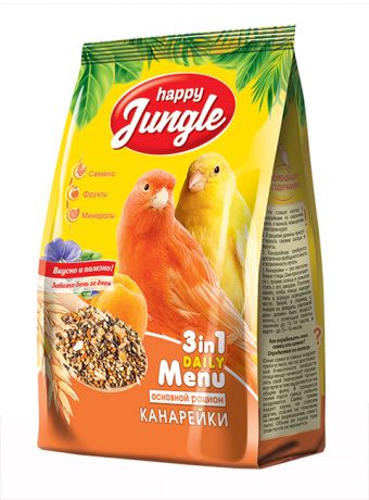 Happy Jungle для канареек (500 гр)