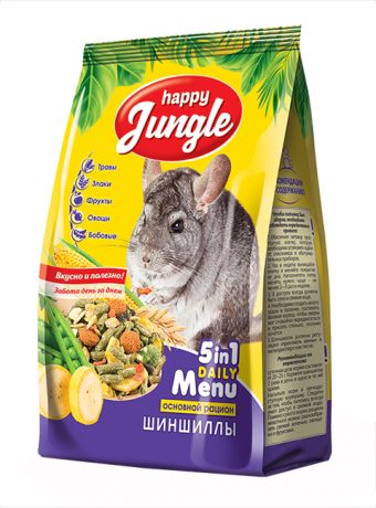Happy Jungle для шиншилл (400 гр)