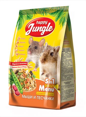 Happy Jungle для мышей и песчанок (400 гр)
