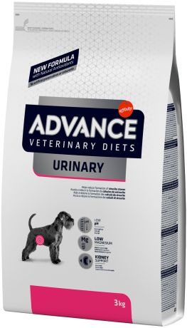 Advance Veterinary Diets Urinary для взрослых собак при мочекаменной болезни (3 кг)