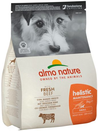 Almo Nature Adult Dog Small Beef & Rice для взрослых собак маленьких пород с говядиной и рисом (0,4 кг)