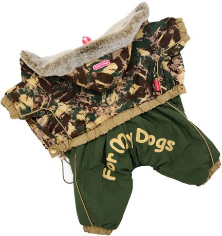 For My Dogs комбинезон для собак Камуфляж зеленый для мальчиков Fw528-2018 M (16)