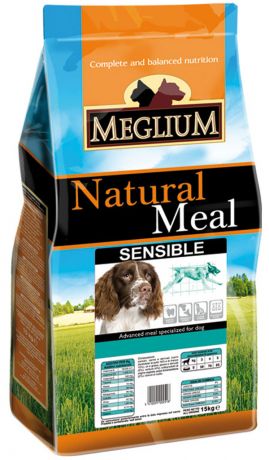 Meglium Sensible для взрослых собак при аллергии с ягненком и рисом (3 кг)