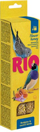 Rio палочки для волнистых попугаев и экзотических птиц с медом (2 шт)
