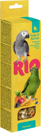 Rio палочки для крупных попугаев с фруктами и ягодами (2 шт)