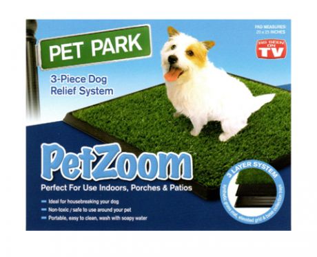 Туалет для собак мелких и средних пород с травкой Pet Park (1 шт)
