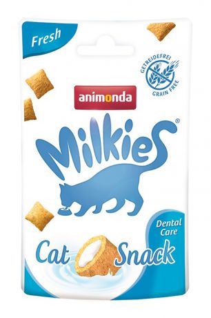 Animonda Milkies Fresh беззерновое для кошек для здоровья зубов (30 гр)