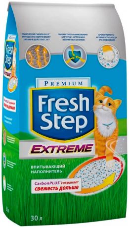 Fresh Step Cat Litter Clay – Фреш Степ наполнитель впитывающий для туалета кошек (6 л)