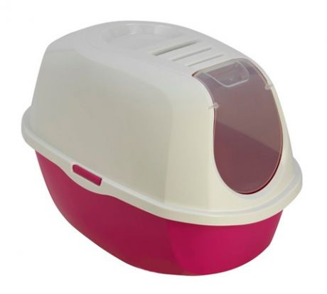 Moderna Smart Cat туалет для кошек закрытый ярко-розовый 53 х 41 х 39 см (1 шт)