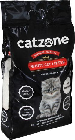 Catzone Compact Natural наполнитель комкующийся для туалета кошек (5,2 кг)