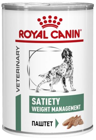 Royal Canin Satiety Weight Management для взрослых собак всех пород контроль веса в соусе (410 гр х 12 шт)